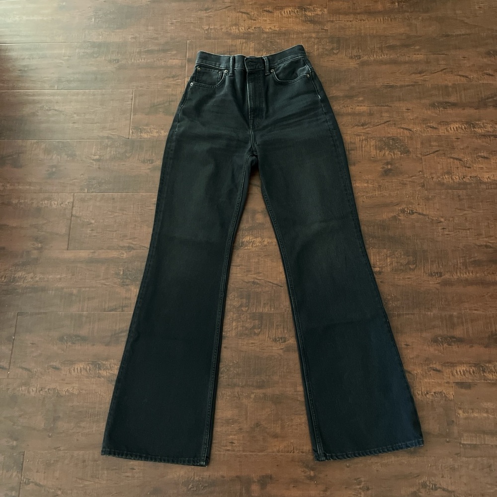 Acne Studios Black Flare Women's Jeans